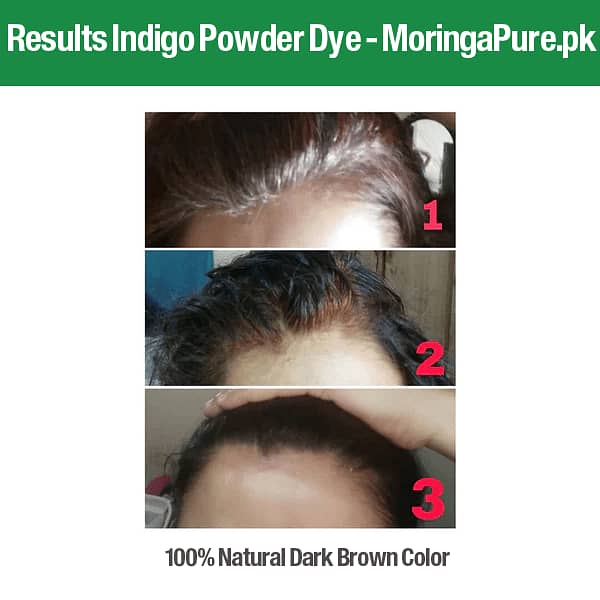 Indigo Powder Pakistan Organic Hair Dye Original 8