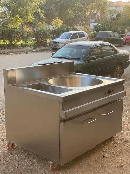 stainless steel karahi fryer 5