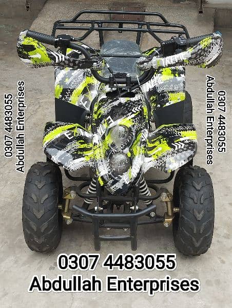 72cc Dubai import desert safari quad bike ATV for sale deliver Pak 1