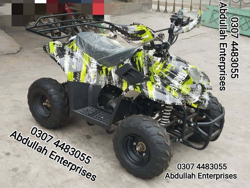 72cc Dubai import desert safari quad bike ATV for sale deliver Pak 4