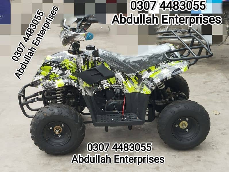 72cc Dubai import desert safari quad bike ATV for sale deliver Pak 5