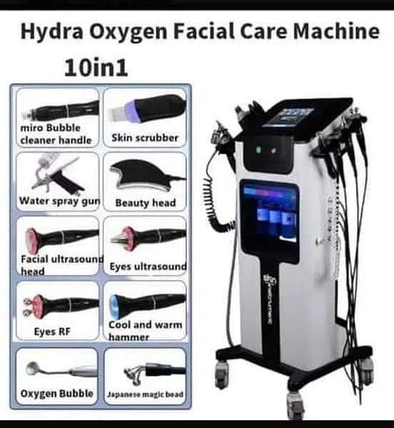 Haydra Facial Machine 7 in 1 to 12 in 1 Stock Available 2