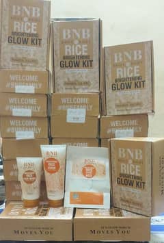 BNB Rice glowing kit pack of 3
