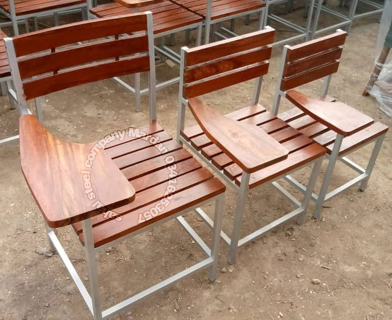 school chairs / chairs / college chairs / desk / bench / office table 4