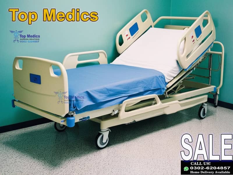 Hospital Bed | Patient Bed | Medical Bed | Electrical Patient Bed 9