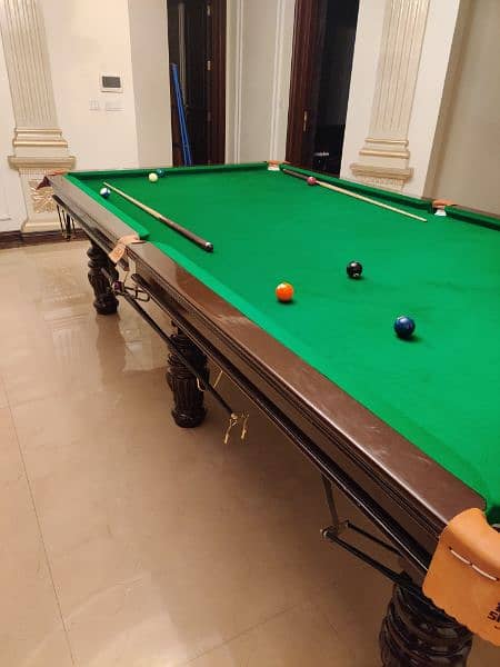 Snooker Table 5/10 size 1" Marble Dico Paint 1