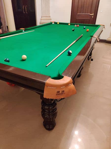 Snooker Table 5/10 size 1" Marble Dico Paint 2