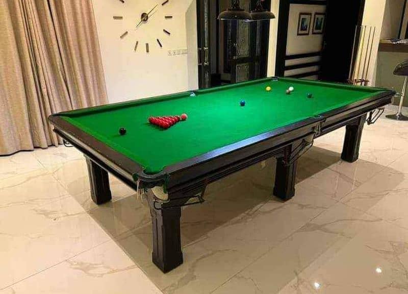 Snooker Table 5/10 size 1" Marble Dico Paint 4