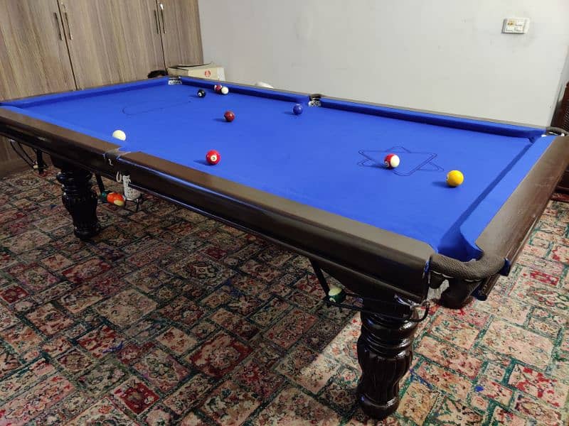 Snooker Table 5/10 size 1" Marble Dico Paint 6