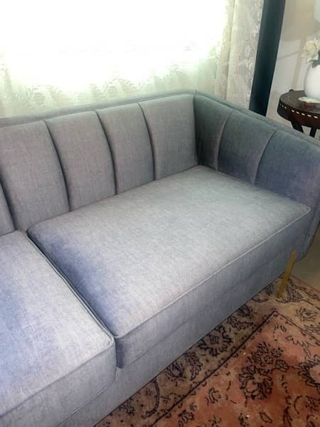 interwood mid grey sofa 3 seater 3