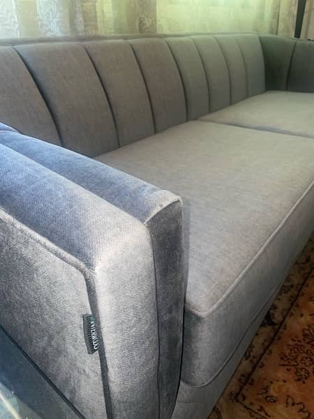 interwood mid grey sofa 3 seater 7