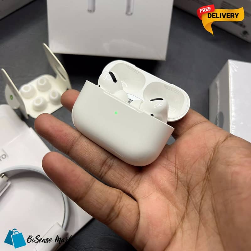 Deep Base Airpods Pro With Active Noise Cancelation - BiSense Mart 0