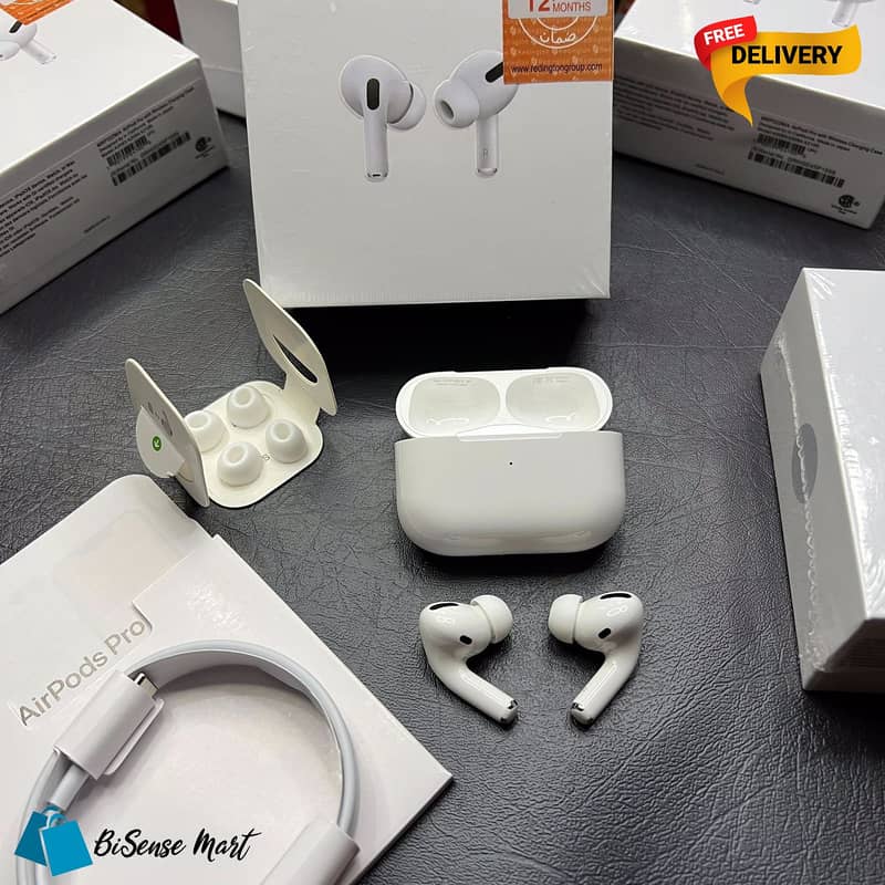 Deep Base Airpods Pro With Active Noise Cancelation - BiSense Mart 1