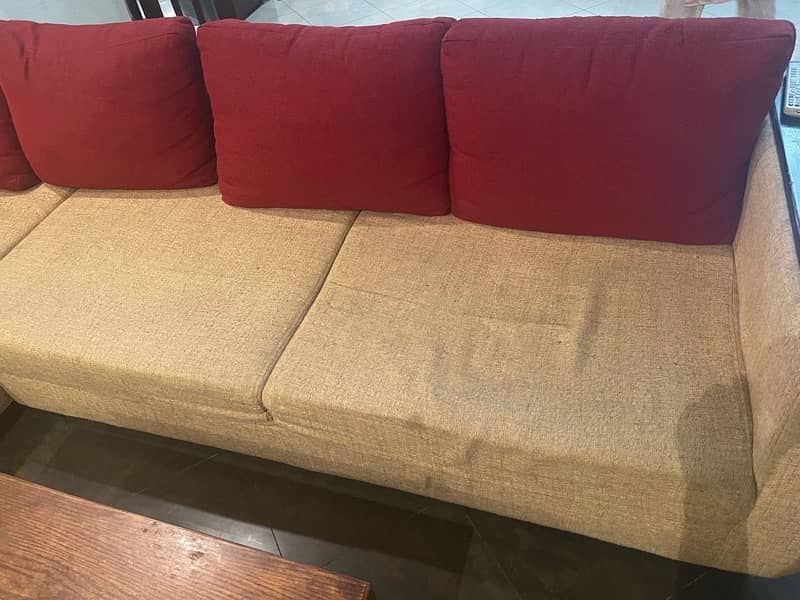 L shape sofa 2
