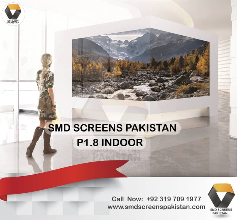 Indoor LED Screens Islamabad | 4K Indoor SMD Screen | Outdoor Display 4