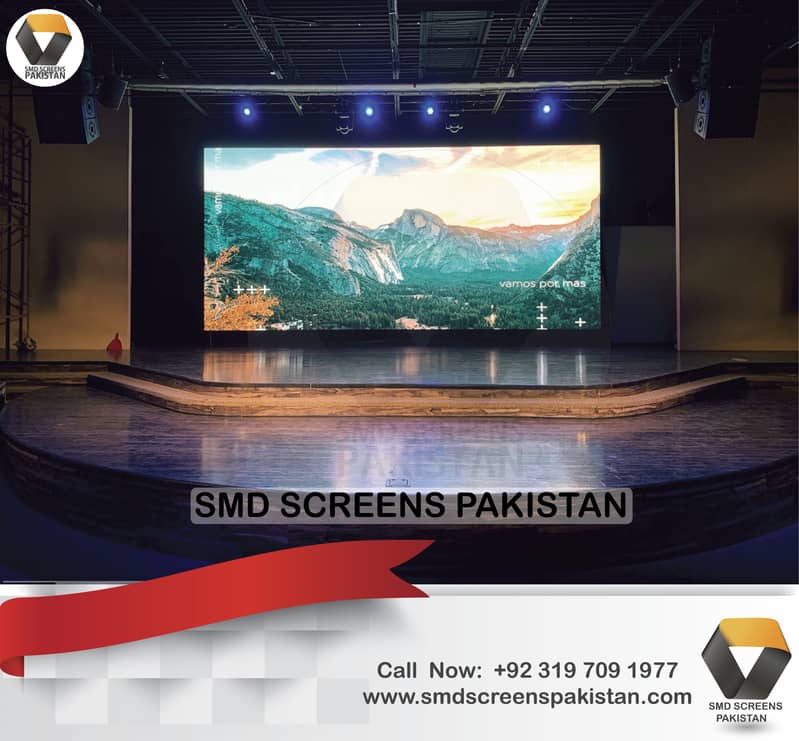 Indoor LED Screens Islamabad | 4K Indoor SMD Screen | Outdoor Display 12