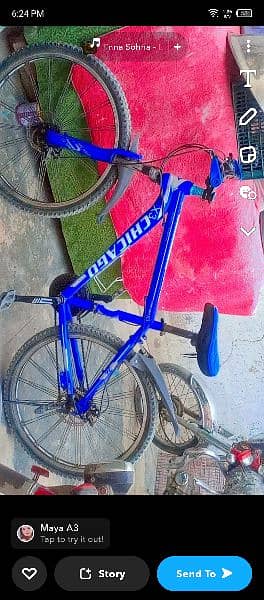 Chicago brand cycle aluminium frame all good all part work perfectly 2