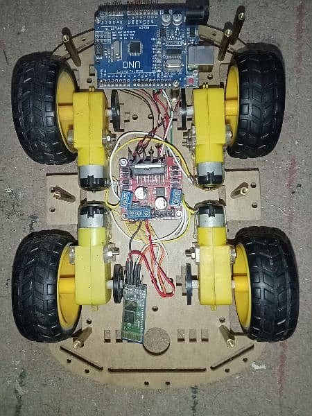 Arduino Robot Car University and college Project 1