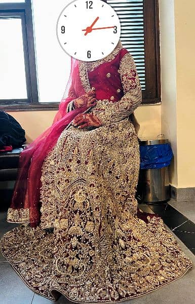 Fancy lehnga barat bridal dress 0