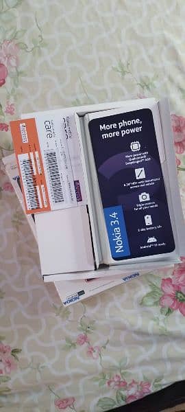 Nokia 3.4 with Box 4/64 Dual Sim 6