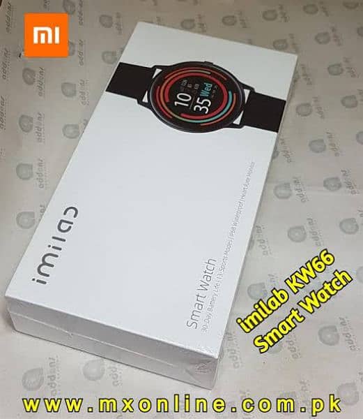 Kw66 mi Smart Watch 1 month battery time 2