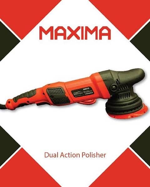 Maxima DA Polisher, Rotatry Polisher, Air Compressor & Car Washer 1