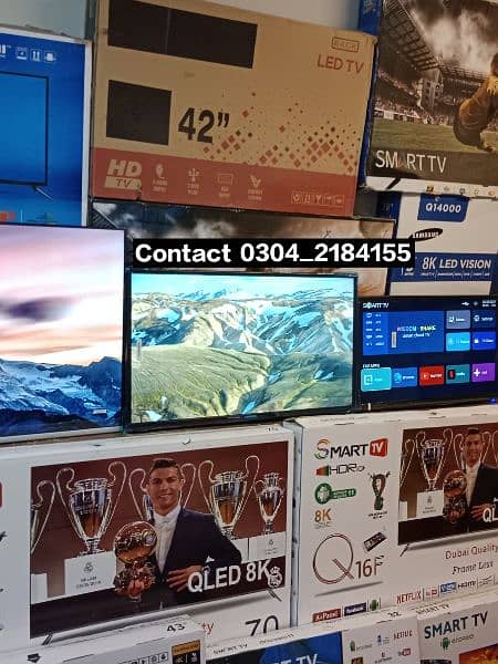 Led 43 Inch android smart led tv new model 0