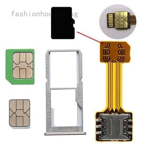 Hybird Dual Sim Adapter For All Mobiles 3