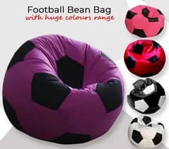 Fabric Football Bean Bag _Luxury Room Comfy Furniture _ Kid Bean Bags