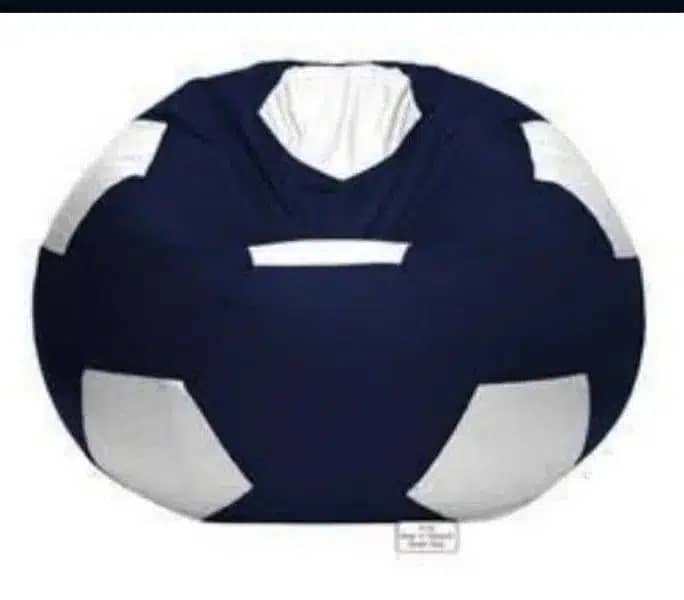 Fabric Football Bean Bag _Luxury Room Comfy Furniture _ Kid Bean Bags 8