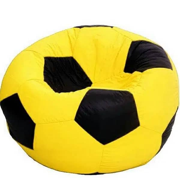 Fabric Football Bean Bag _Luxury Room Comfy Furniture _ Kid Bean Bags 12