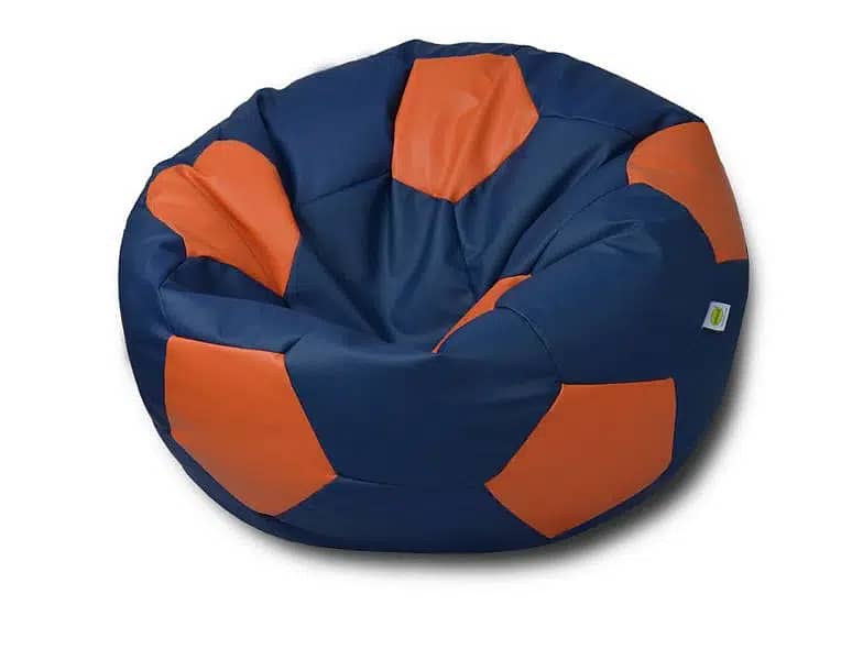 Fabric Football Bean Bag _Luxury Room Comfy Furniture _ Kid Beans Bag 3
