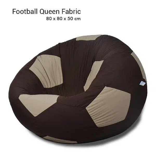 Fabric Football Bean Bag _Luxury Room Comfy Furniture _ Kid Beans Bag 8