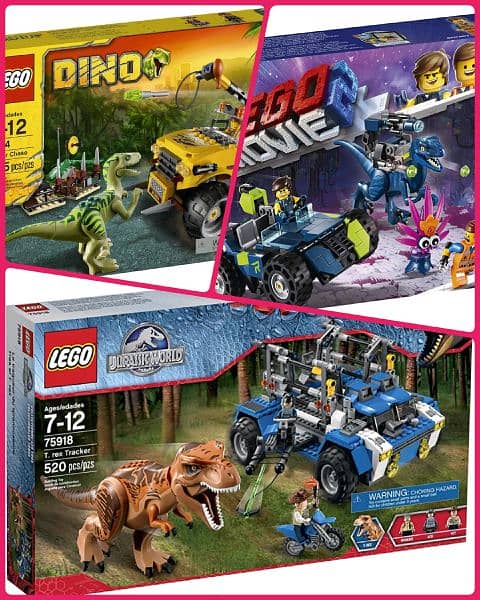 LEGO The Movie 2 Rex’s Rex-treme Off-roaders ! 70826 Dinosaur Car Toy 0