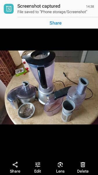 anex complete food factory with Ajax hand blender 2