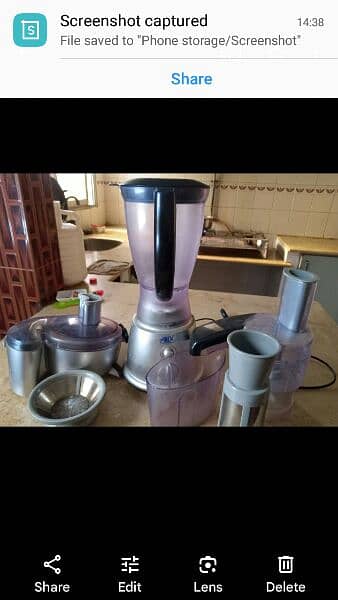 anex complete food factory with Ajax hand blender 3