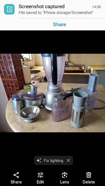 anex complete food factory with Ajax hand blender 4