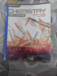 Chemistry Matters GCE'O'LEVEL 2ND EDITION BY MARSHALL CAVENDISH 0