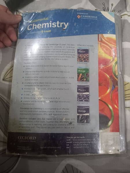 Fundemental Chemistry for Cambridge O'Level by Oxford 1