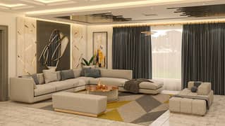 realistic 3d render and molding interior design| 3d service