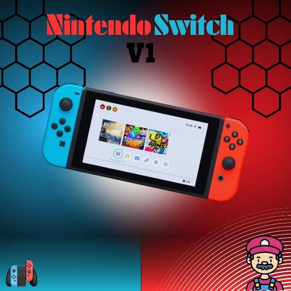 Nintendo Switch V1 Jailbreak 128GB 0