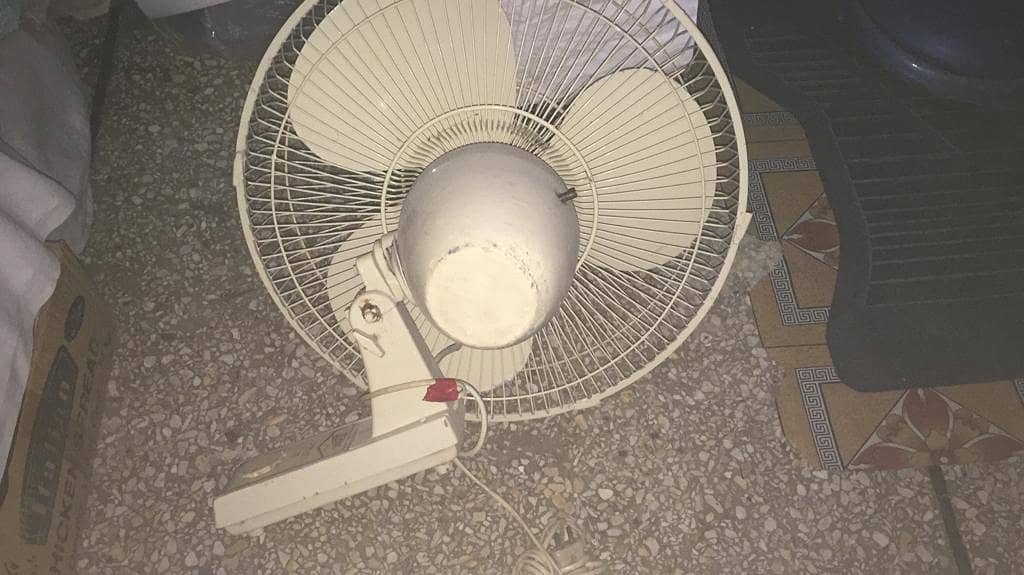 Millat bracket fan new condition 1