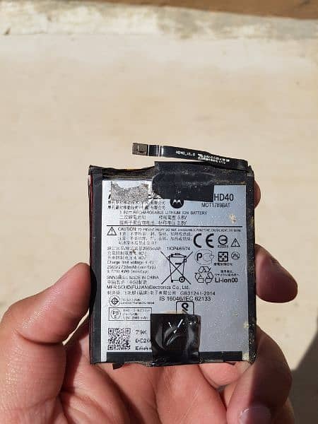 Motorola Z2 Force HD40 100% Original OEM Battery (100% Battery Health) 0