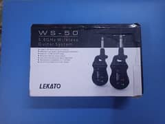 Lekato WS-50 Wireless Guitar Transmitter and Receiver System 0