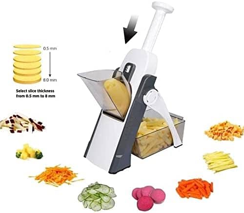 Safe Mandoline Food Slicer, Kitchen Multi Vegetables Chopper, Potato 0