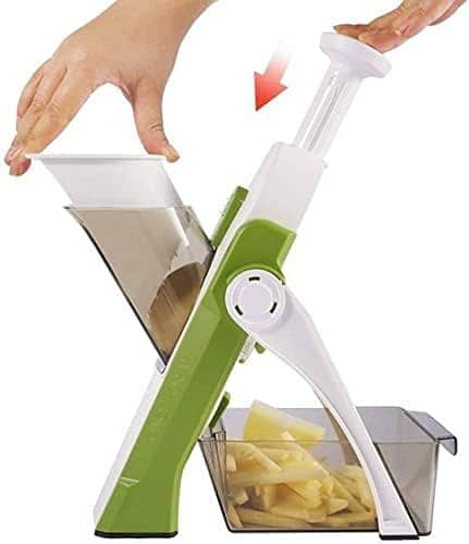 Safe Mandoline Food Slicer, Kitchen Multi Vegetables Chopper, Potato 1