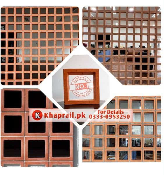 Clay Khaprail roof tiles Islamabad, Gutka, floor tiles 15