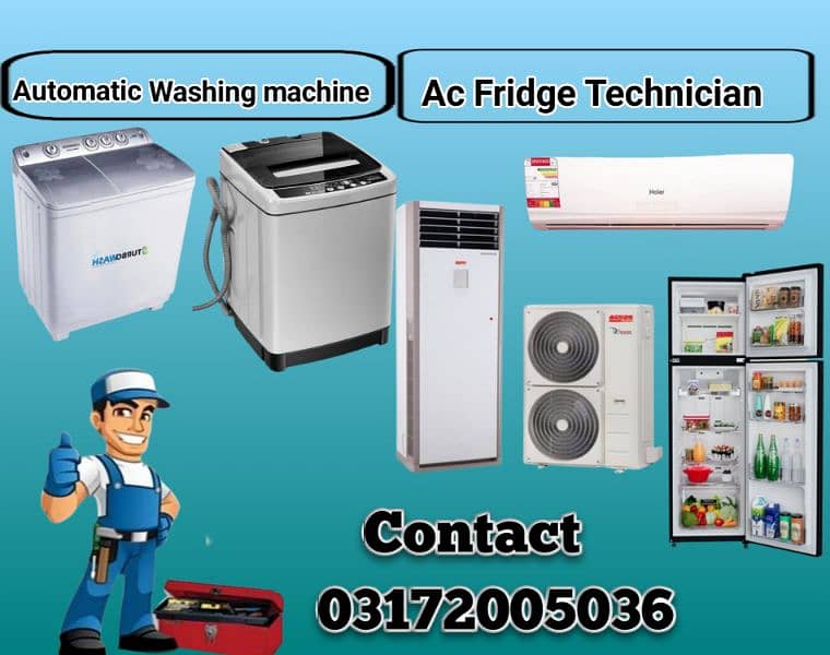 Split Ac & washing machine repair home services 0
