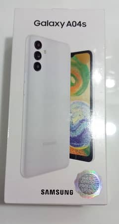 Samsung A04s 128gb brand new sealed box. (actual price 45k)