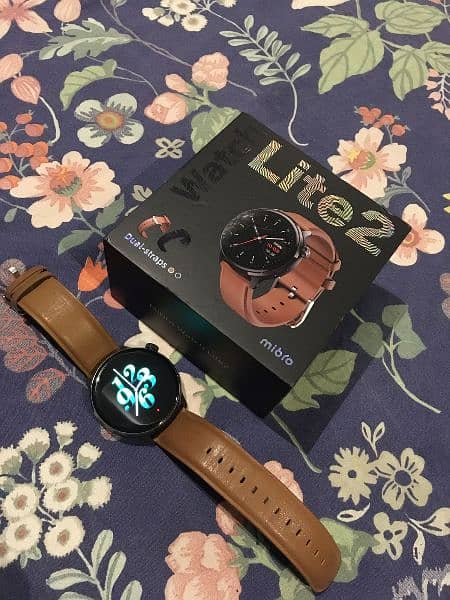 Mibro lite 2 smart watch with extra strap 0